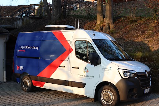 Transporter mobiles Logistiklabor