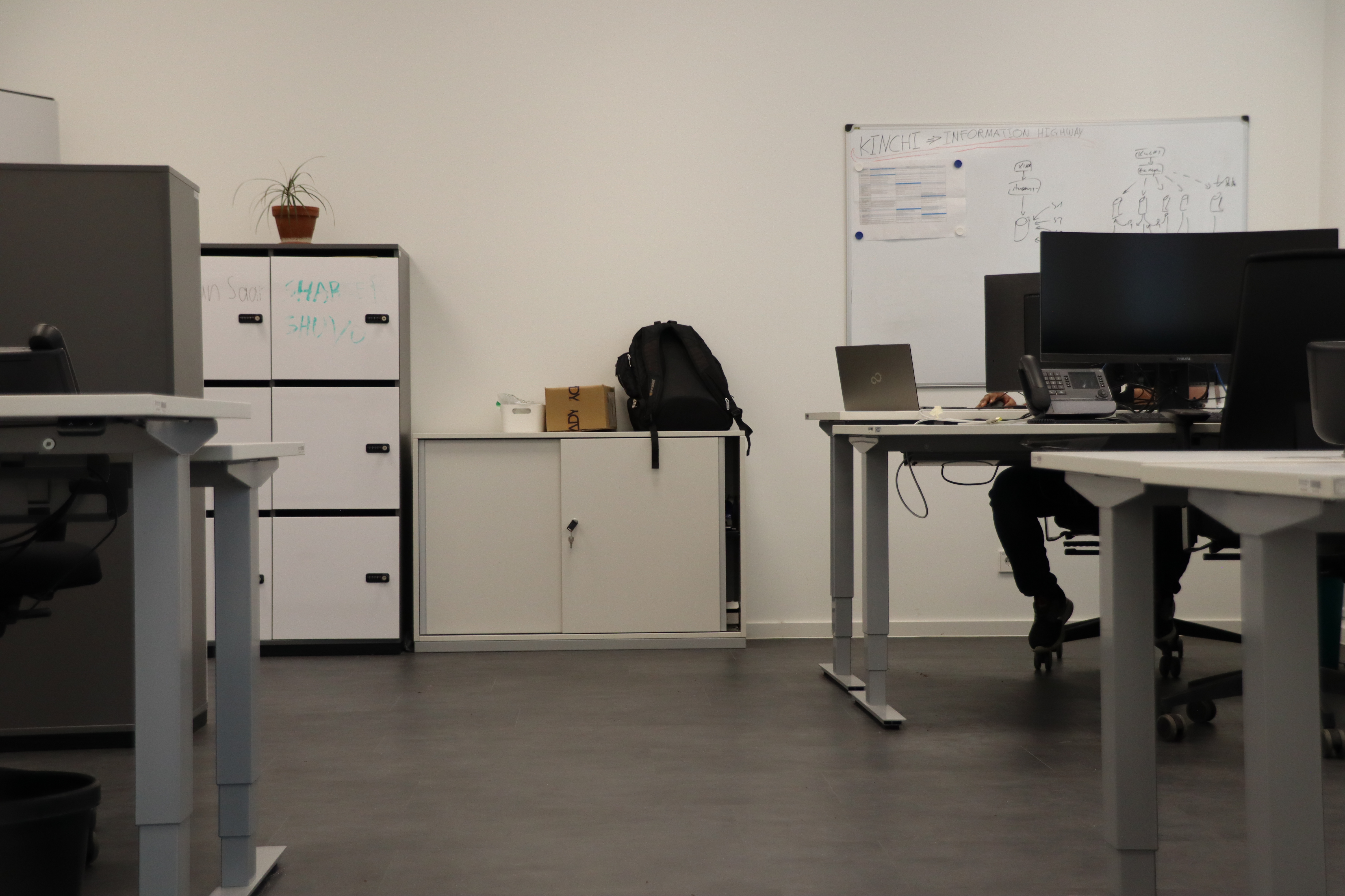 Büro der Mitarbeitenden