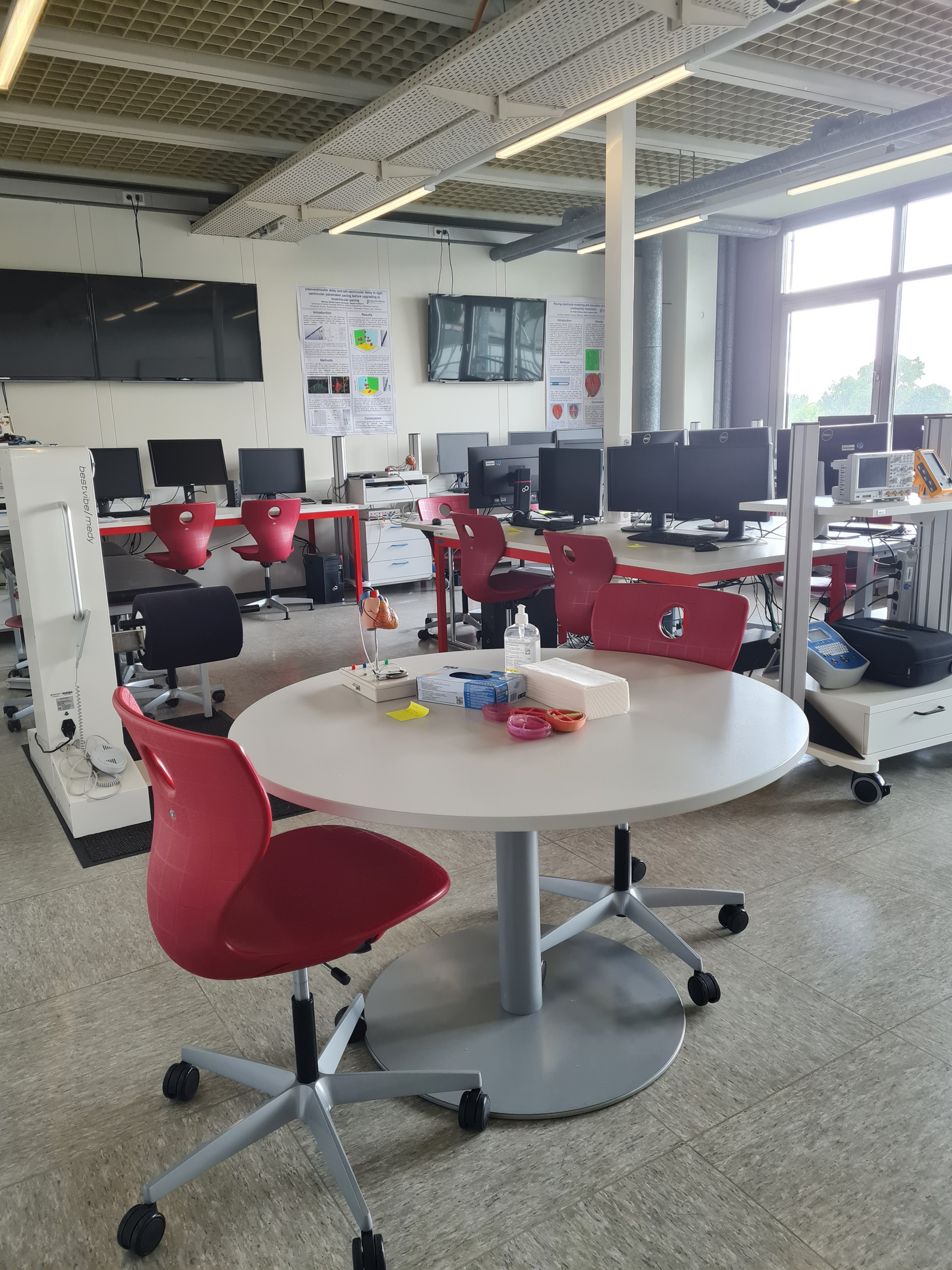 Ein Blick ins Labor Kardiovaskuläre Gerätetechnik und Rhythmologie  