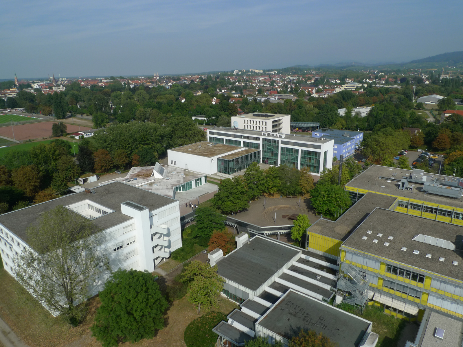 Luftbild vom Campus Offenburg