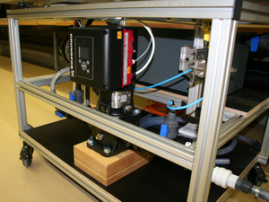 Kreiselpumpe im Prüfstand