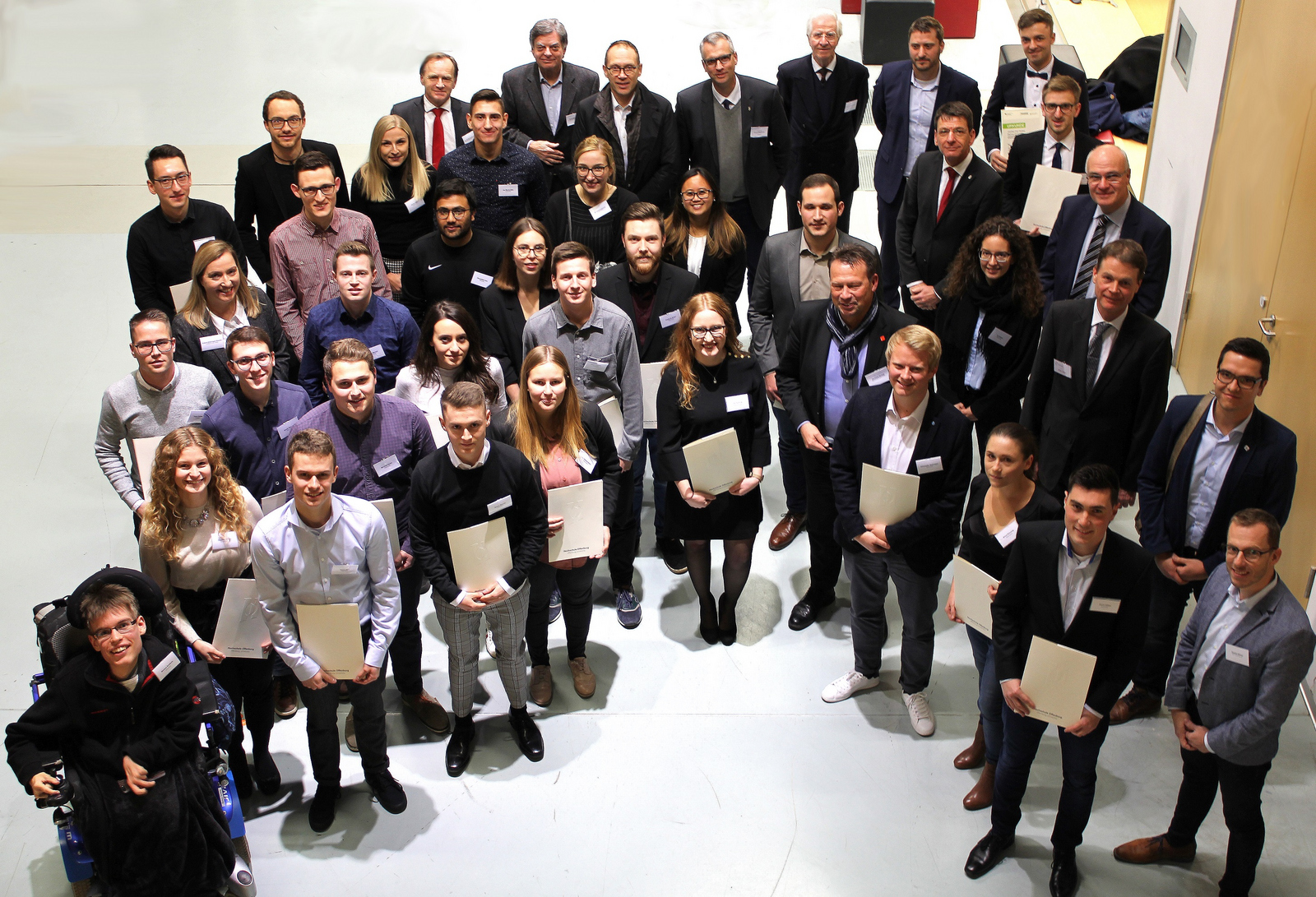 Stipendiaten des Deutschlandsstipendiums der Hochschule Offenburg 