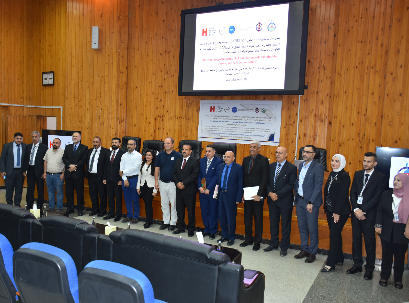 Gruppenfoto mit den Workshopteilnehmern im Irak