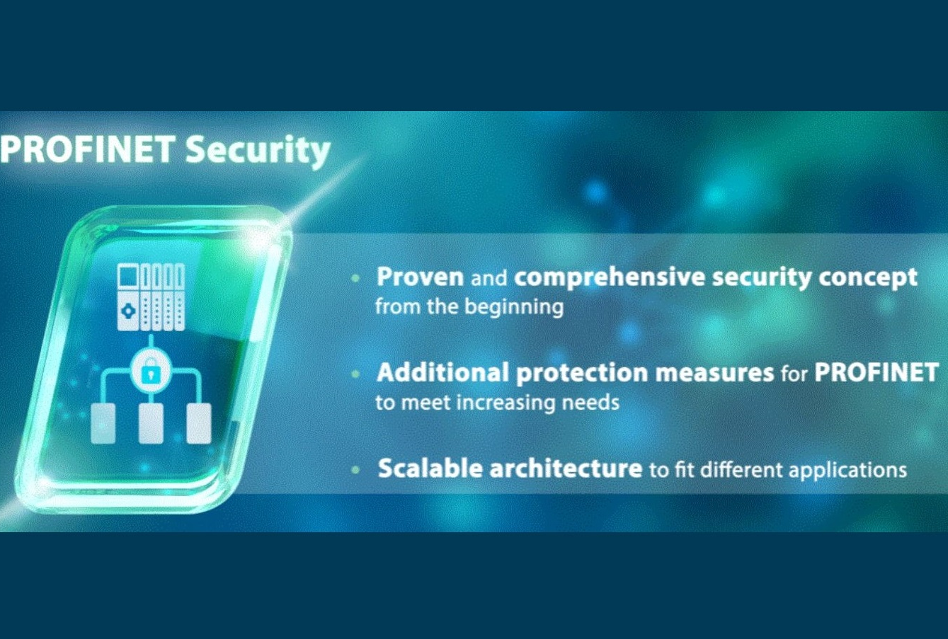 PROFINET LOGO mintgrün