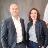 Vorstand des Caritasverbands Lahr Mirko Poetzsch und Mireille Ochalek-Starzetz