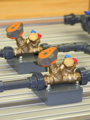 Regulierventile der Kreiselpumpe