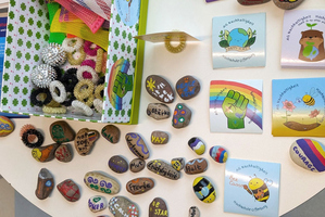 Fidget Toys und Sticker