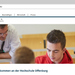 Screenshot Header Schülerinfotag uaf Hochschule-Webseite