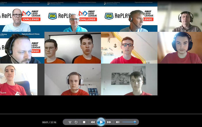 HFG Bots gewinnen FLL Regionalwettbewerb