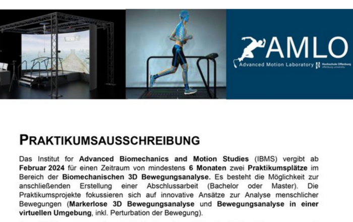 Praktikumssauschreibung am IBMS für Masterstudierende