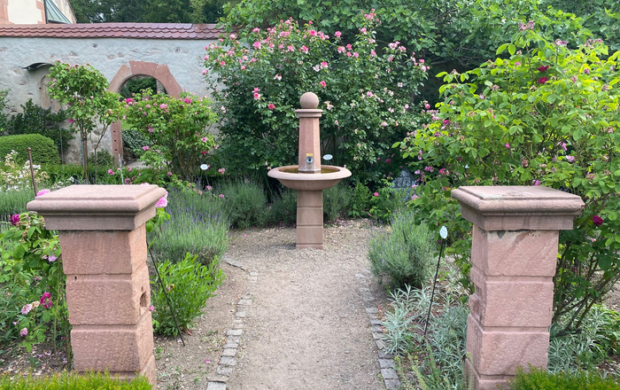 Unser Klostergarten in Gengenbach