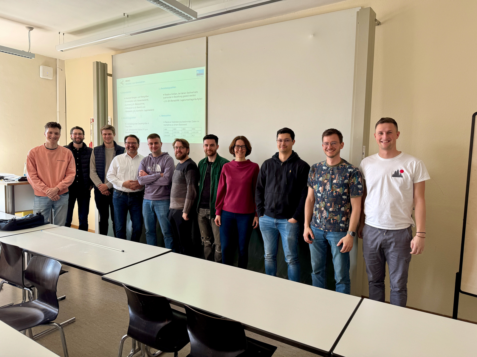 PGM 2.Semester bei dem Gastbeitrag von Herrn Hund