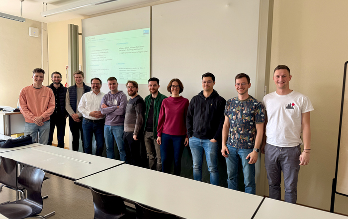 PGM 2.Semester bei dem Gastbeitrag von Herrn Hund