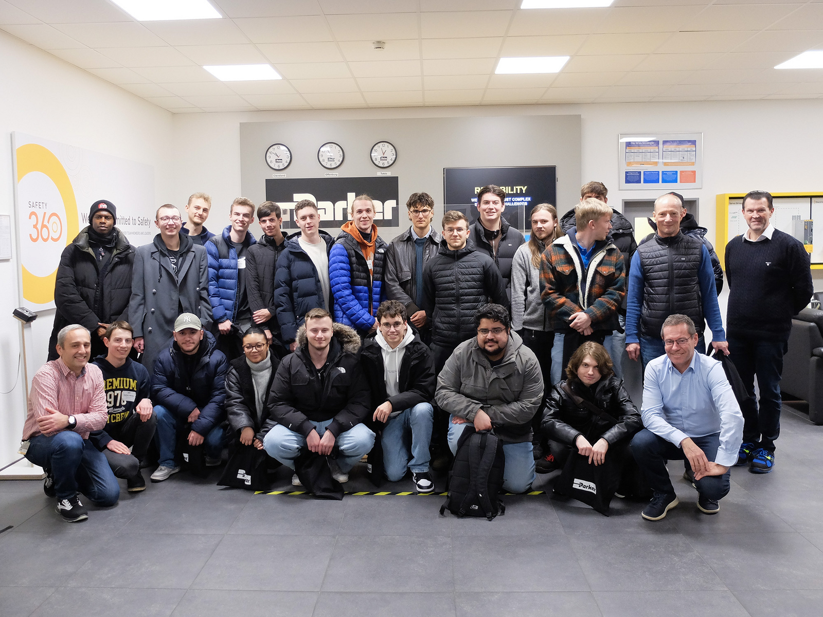 Gruppenfoto Exkursionsteilnehmende