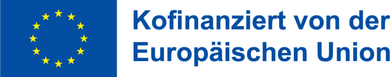 EU-Logo mit Förderungshinweis