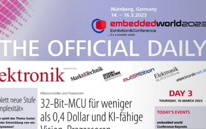 Titelblatt Embedded World  