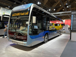 Foto eines Citaro-Wasserstoff-Bus