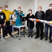 Das Team des Work-Life Robotics beim Abbau der Roboter