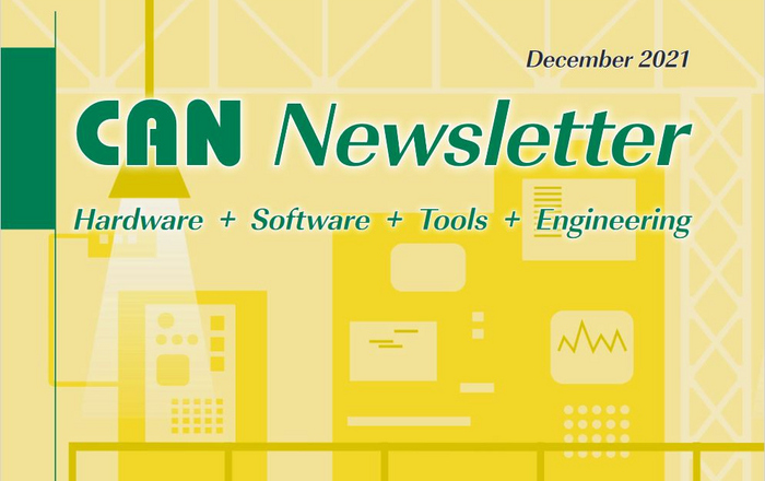 Cover CAN Newsletter Magazine