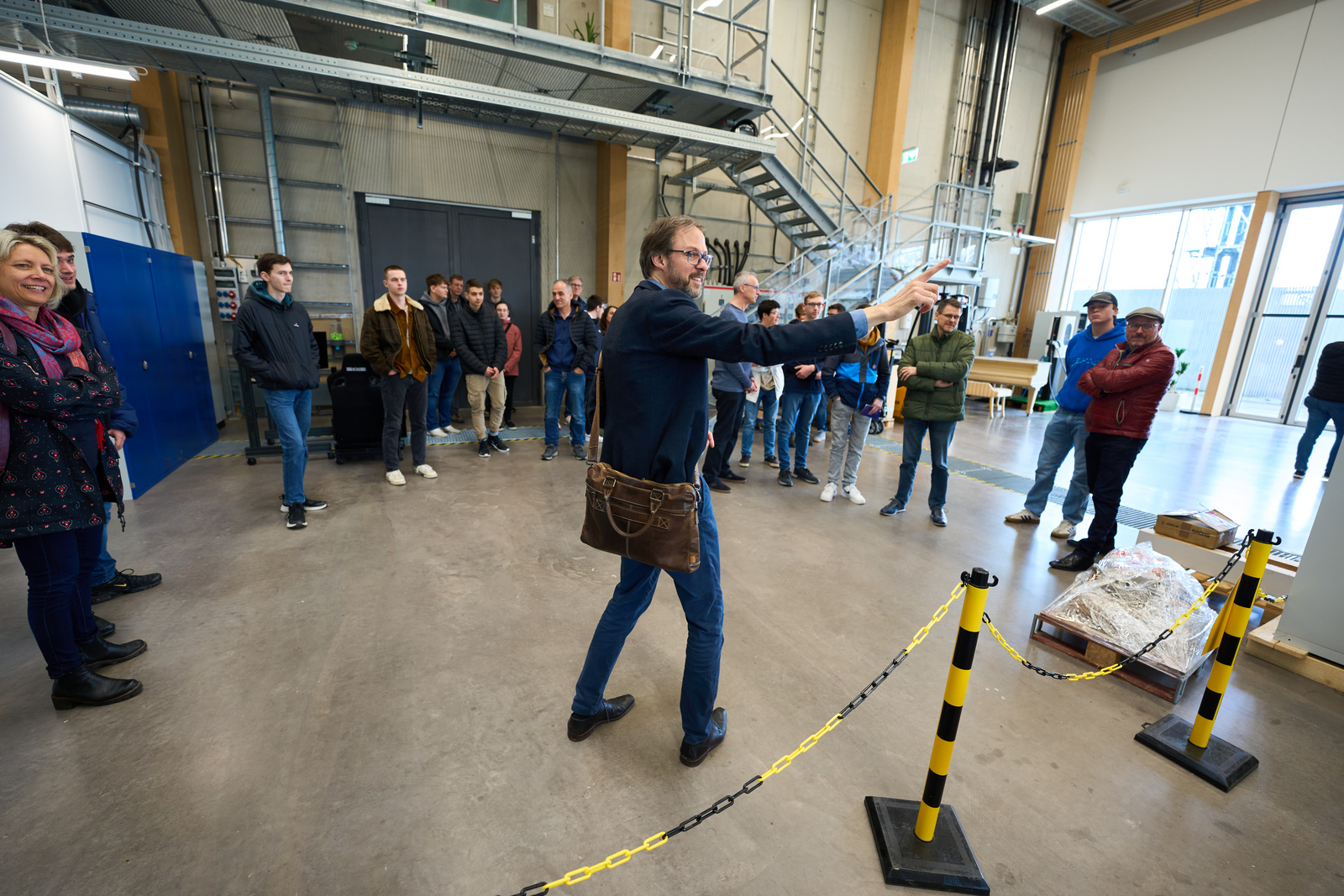 Menschen im RIZ Energie