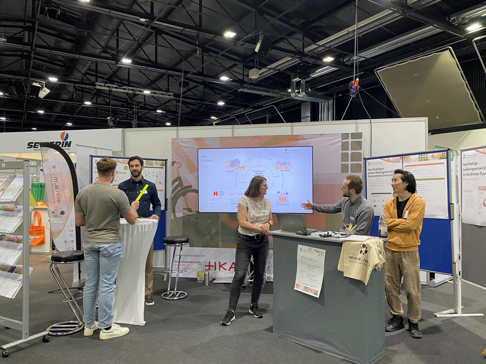 move.mORe auf der Urban Tec Messe