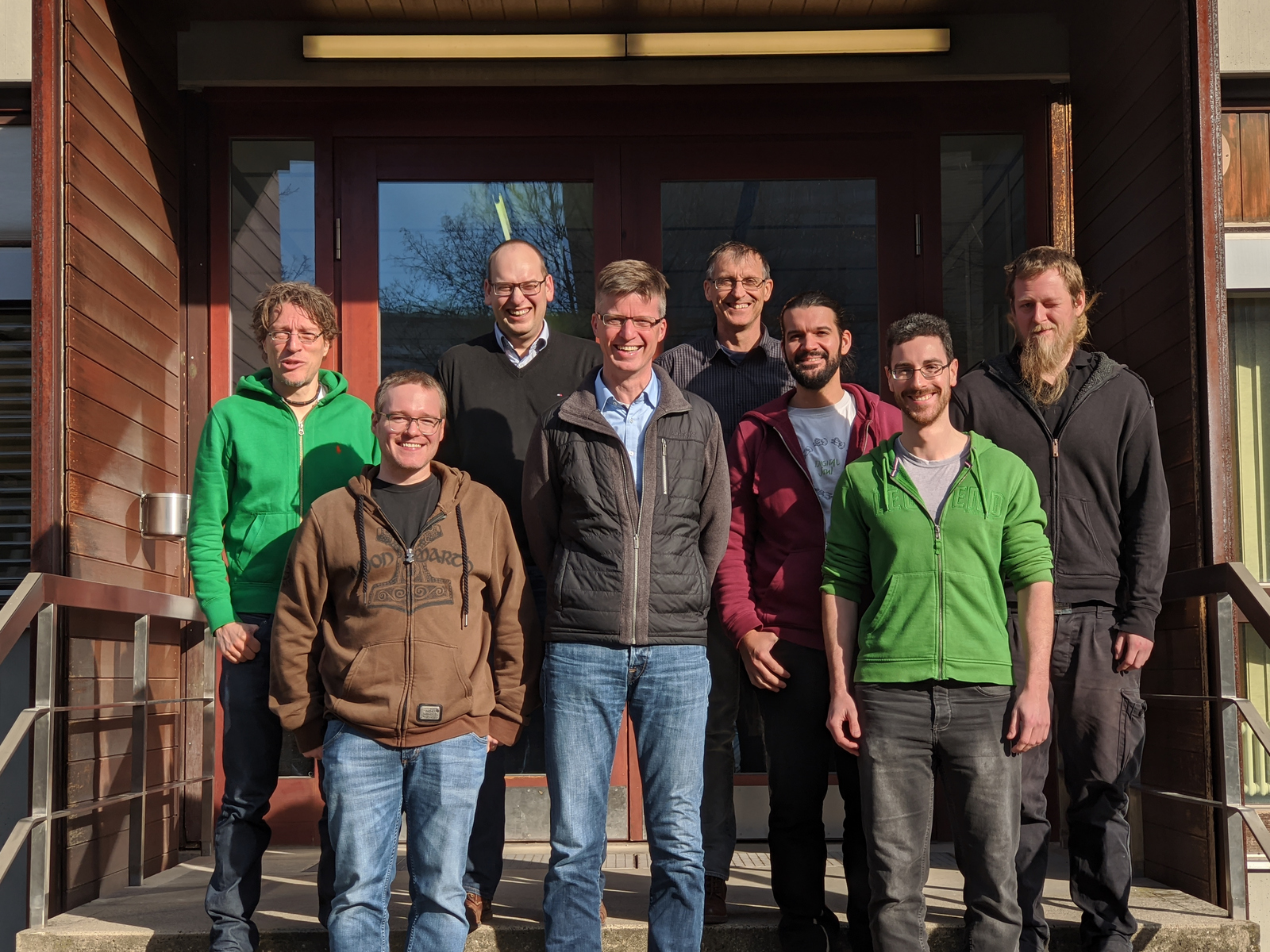 Aufnahme der Projektbeteiligten