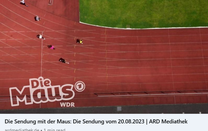 Die Sendung mit der Maus an der Hochschule Offenburg