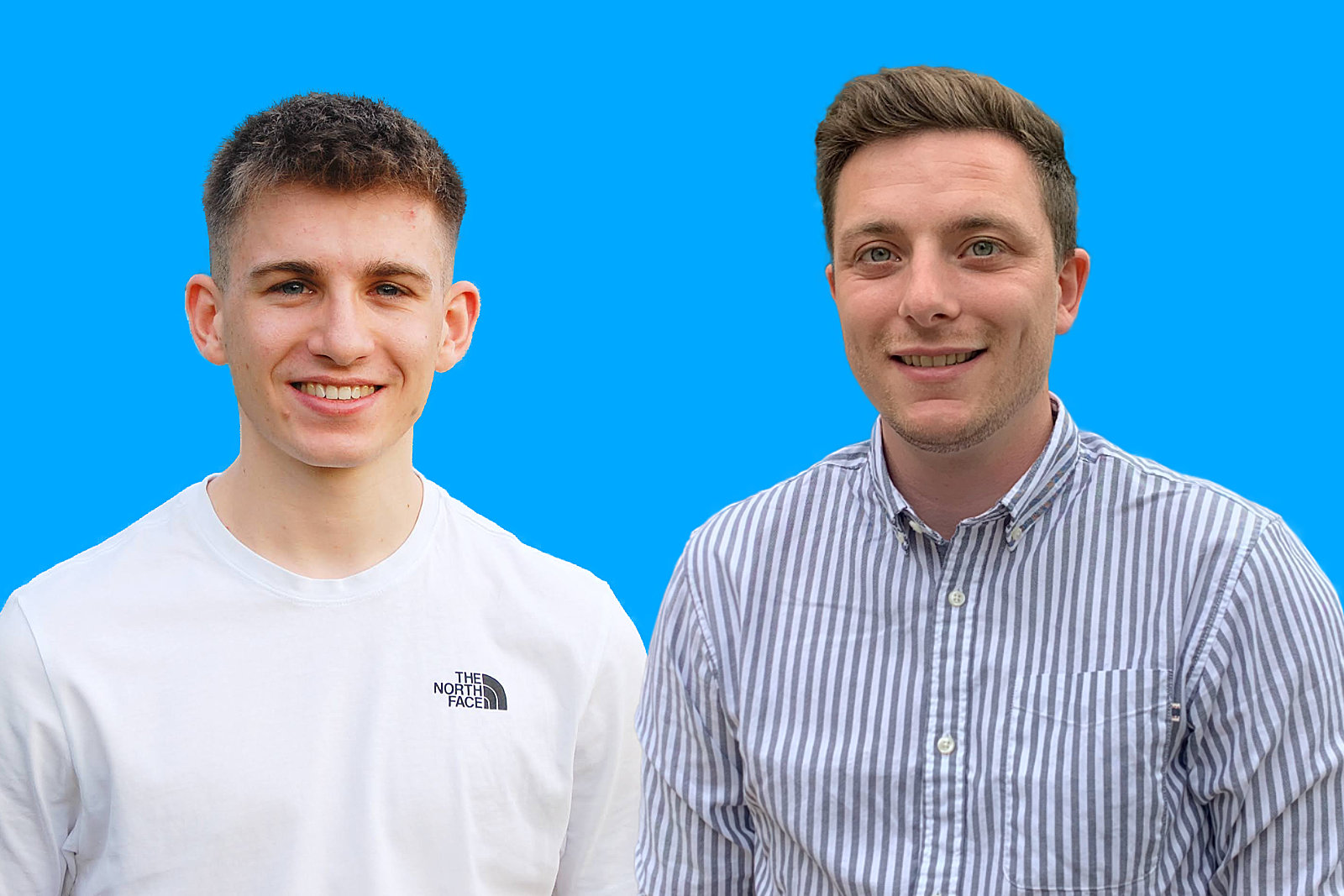 Porträts Hannes Blase (links) und Lukas Burger.