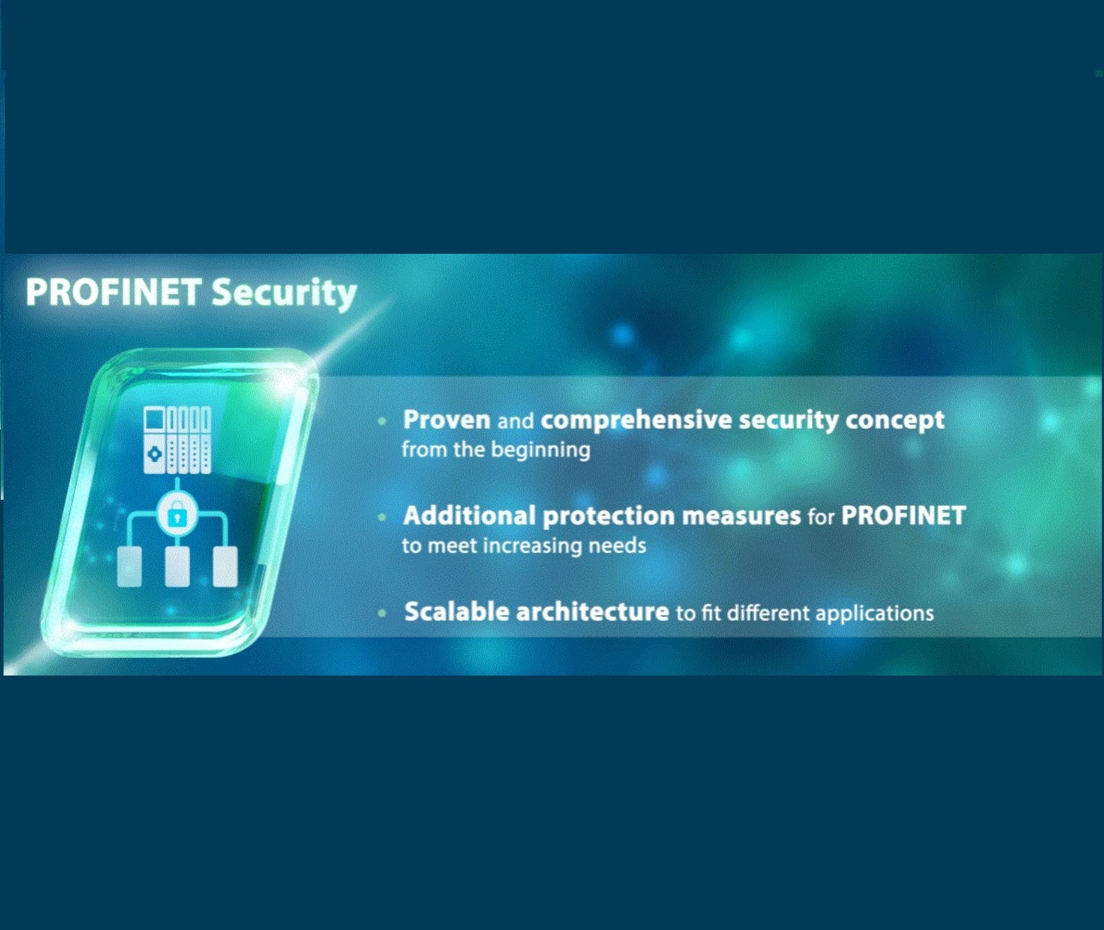 PROFINET LOGO mintgrün