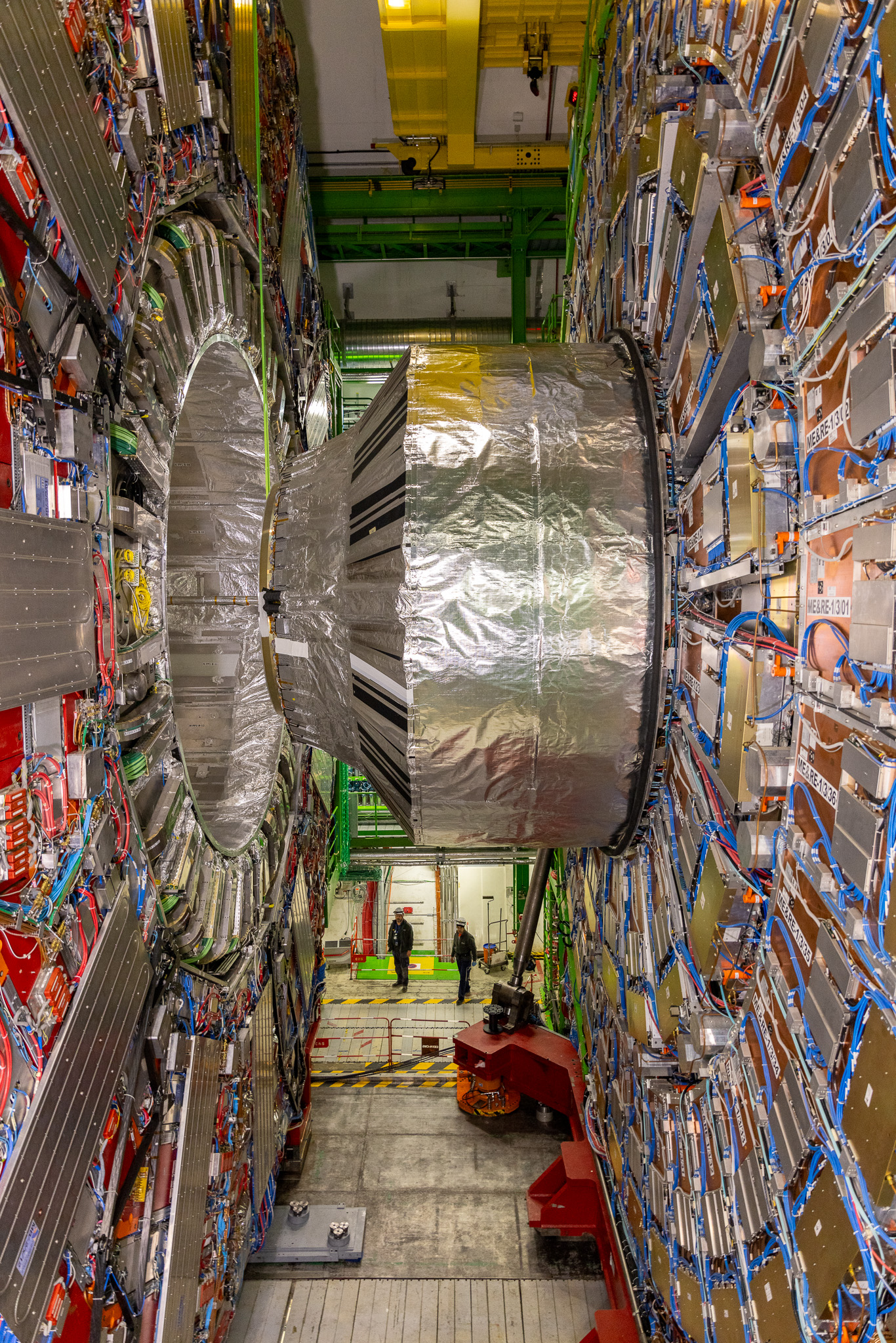 Bild des CMS-Detektors