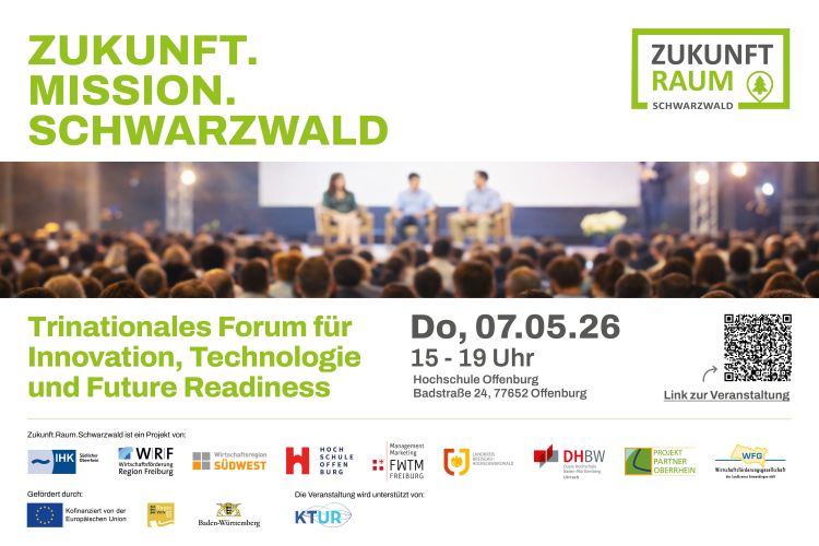 Plakat zu Veranstaltung mit notwendigen Infos Bild und Unterstützer-Logos