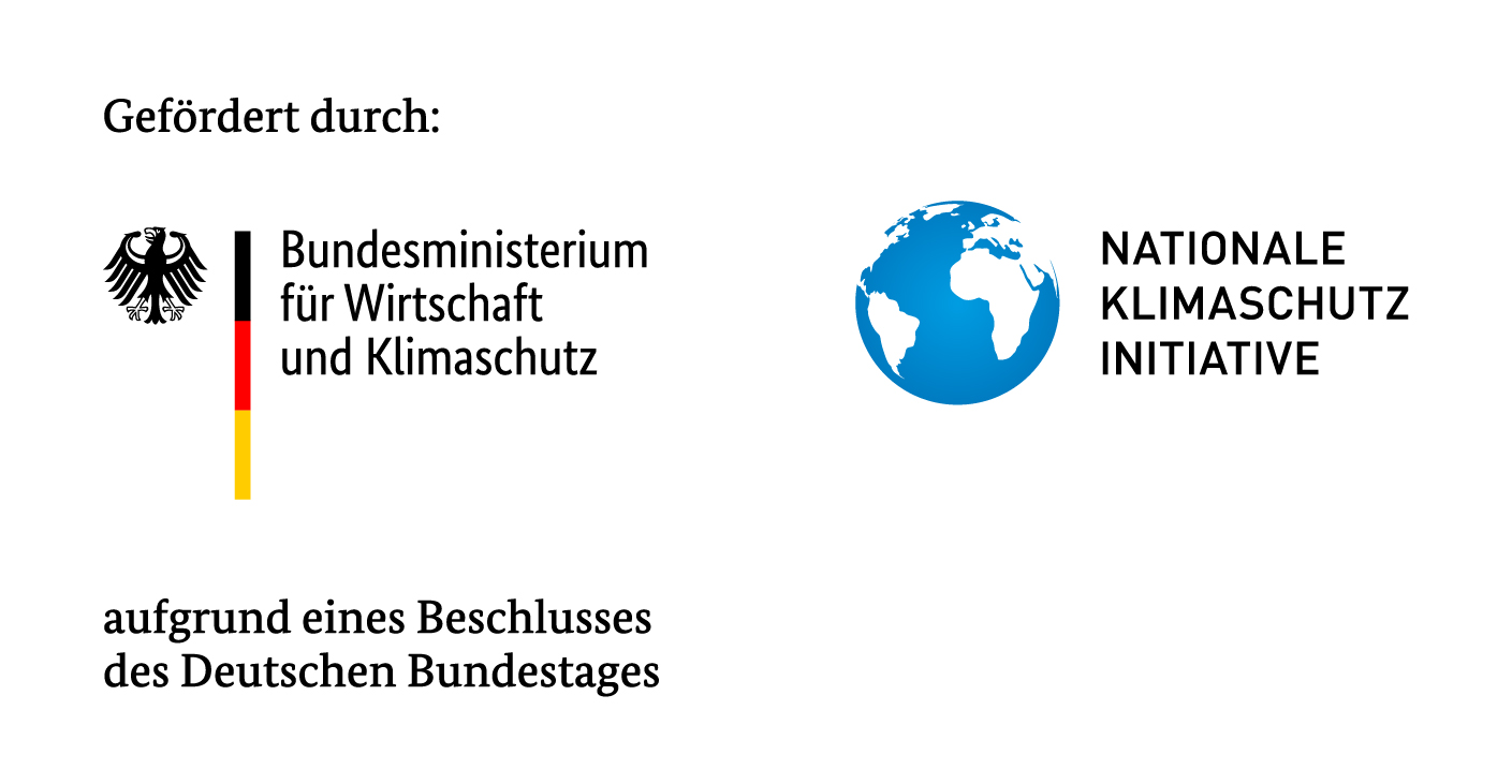 Logos BMWK und NKI nebeneinander