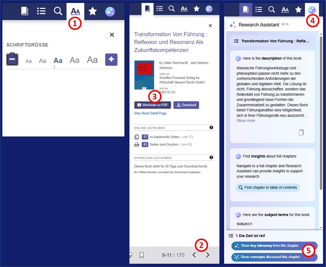 Neuerungen bei E-Book Central
