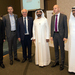 Martin Herrenknecht (third from left) and Andreas Klasen (second from right) during Innovation Week in Dubai.