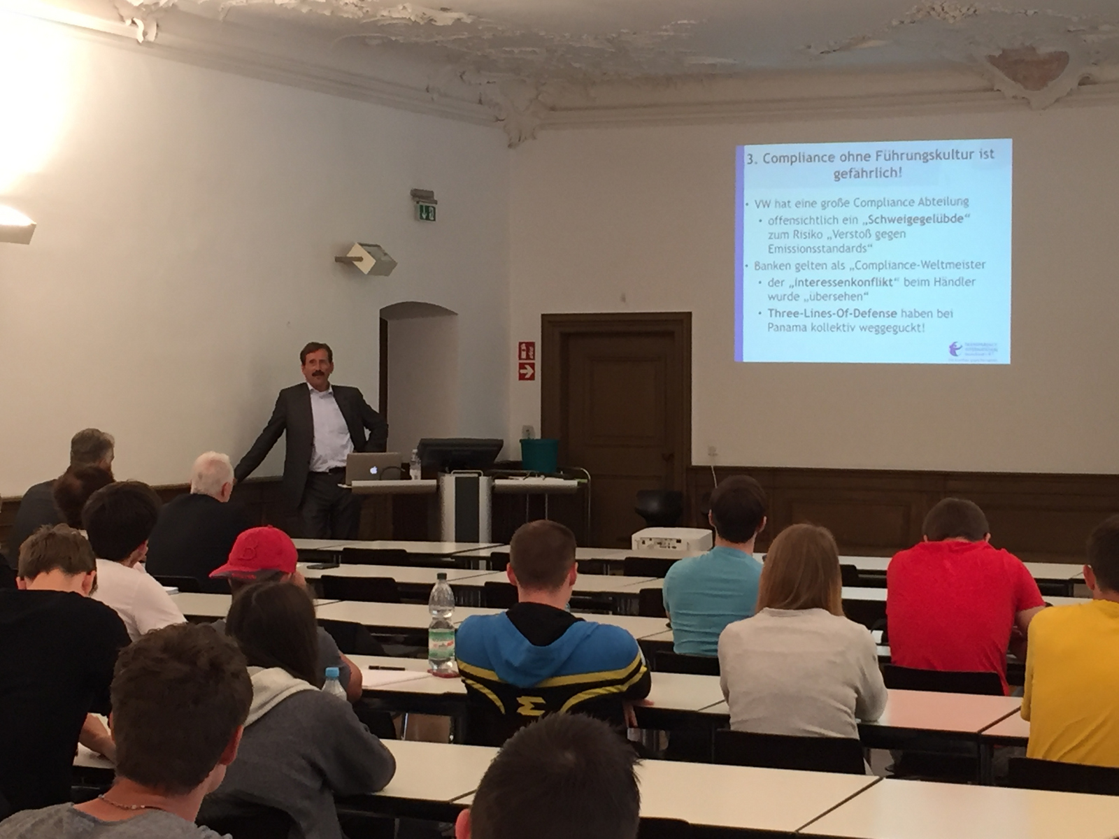 Caspar von Hauenschild in Gengenbach Abbey//Image: University of Applied Sciences