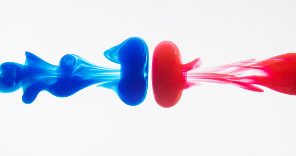 Colliding Vortices Rings - Ein Vergleich zwischen Real und 3D