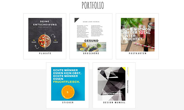 Kommunikationskonzept "Gesunde Ernährung"