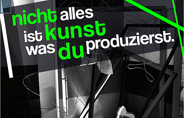 Plakataktion für mehr Sauberkeit